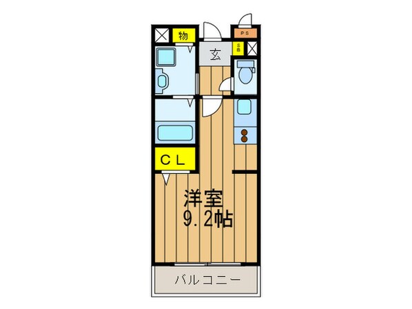 バンブ－フォレストの物件間取画像